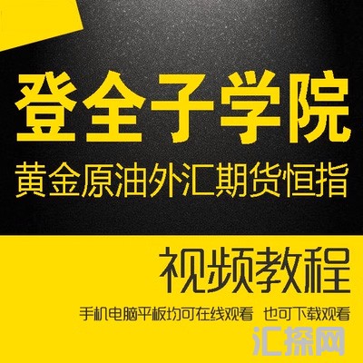 登全子学院黄金原油外汇期货恒指高手课程（37节）2019年视频